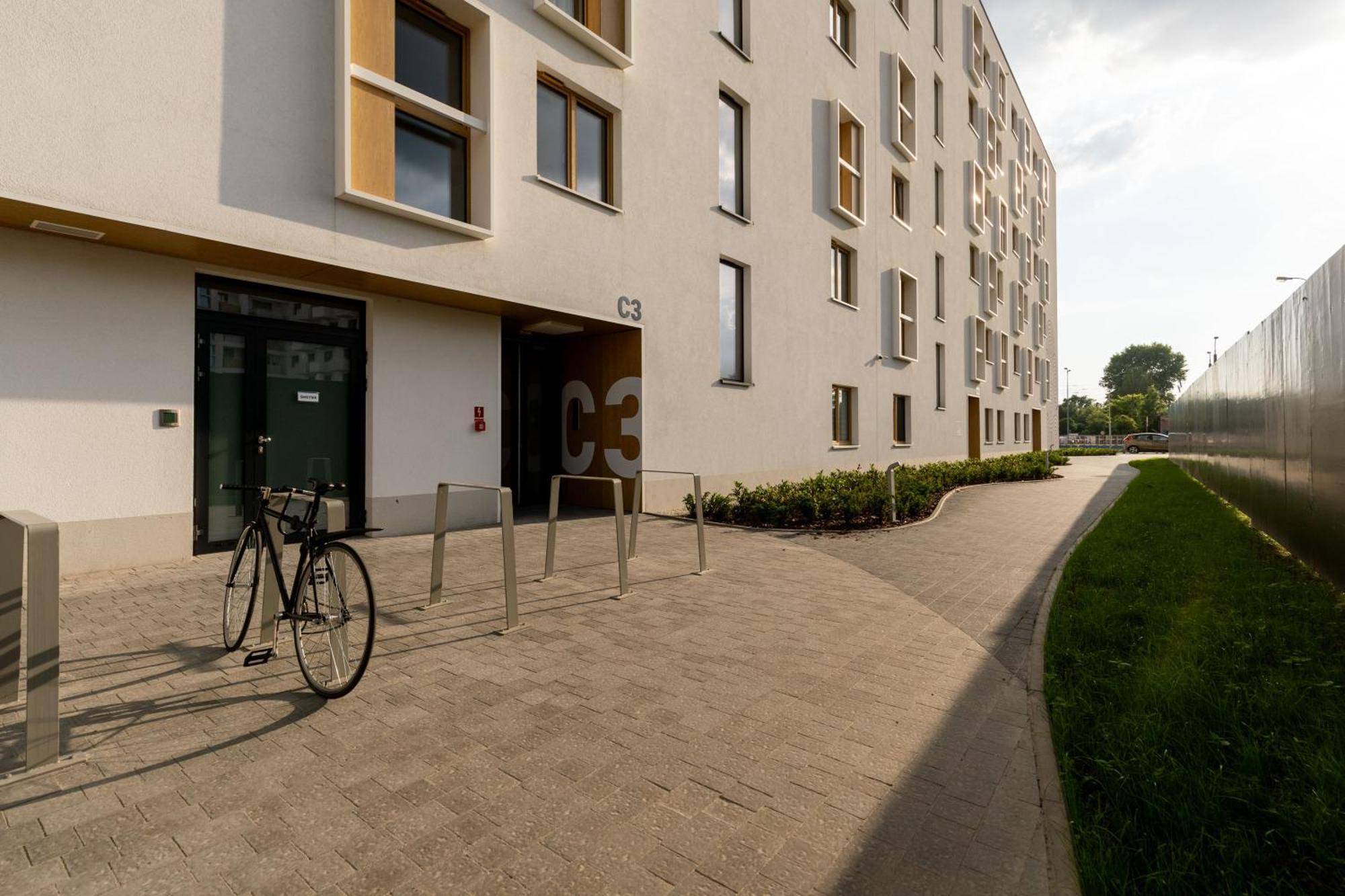 Saska Park Apartments Cracovia Exterior foto