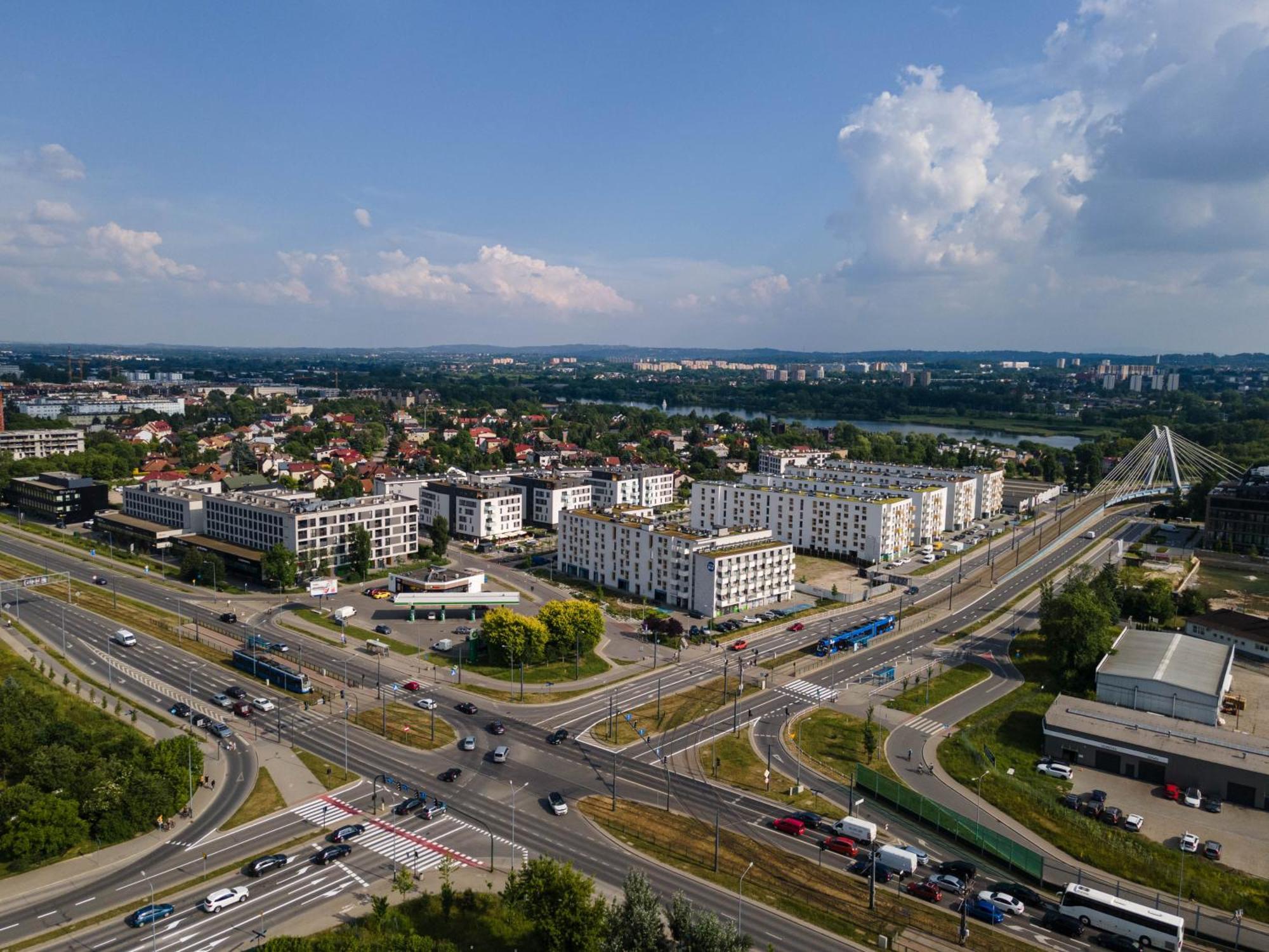 Saska Park Apartments Cracovia Exterior foto